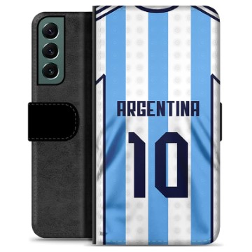 Samsung Galaxy S22+ 5G Premium Portemonnee Hoesje - Argentinië