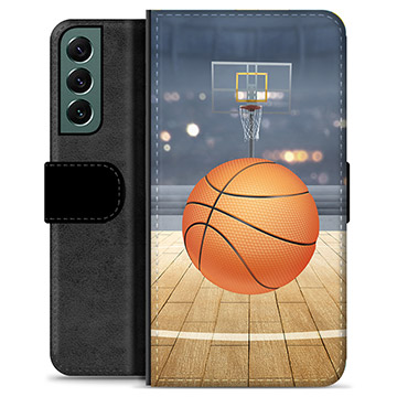 Samsung Galaxy S22+ 5G Premium Wallet Case - Basketbal