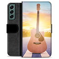 Samsung Galaxy S22+ 5G Premium Wallet Case - Gitaar