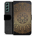 Samsung Galaxy S22+ 5G Premium Wallet Hoesje - Mandala