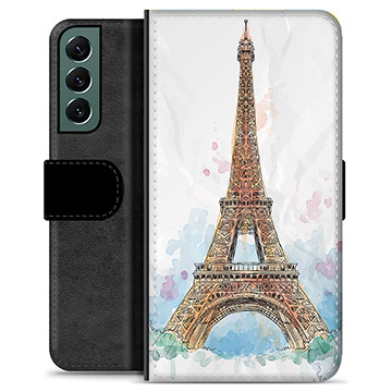 Samsung Galaxy S22+ 5G Premium Wallet Case - Parijs