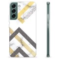 Samsung Galaxy S22+ 5G TPU Hoesje - Abstract Marmer