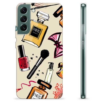 Samsung Galaxy S22+ 5G TPU Hoesje - Make-up