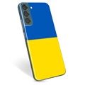 Samsung Galaxy S22+ 5G TPU Hoesje Oekraïense Vlag - Geel en Lichtblauw