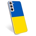 Samsung Galaxy S22 5G TPU Hoesje Oekraïense Vlag - Geel en Lichtblauw