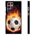 Samsung Galaxy S22 Ultra 5G Beschermende Cover - Voetbal Vlam