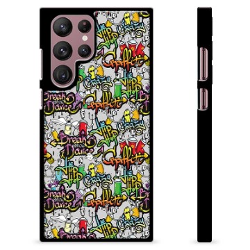 Samsung Galaxy S22 Ultra 5G Beschermende Cover - Graffiti