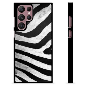 Samsung Galaxy S22 Ultra 5G Beschermende Cover - Zebra