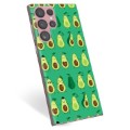 Samsung Galaxy S22 Ultra 5G TPU Hoesje - Avocado Patroon