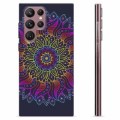 Samsung Galaxy S22 Ultra 5G TPU Hoesje - Kleurrijke Mandala