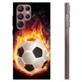 Samsung Galaxy S22 Ultra 5G TPU Hoesje - Voetbalvlam