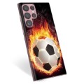 Samsung Galaxy S22 Ultra 5G TPU Hoesje - Voetbalvlam