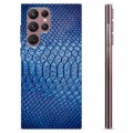 Samsung Galaxy S22 Ultra 5G TPU Hoesje - Leder