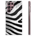 Samsung Galaxy S22 Ultra 5G TPU Hoesje - Zebra