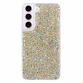 Samsung Galaxy S23 Glitter Flakes TPU Case - Gold