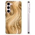 Samsung Galaxy S23 5G 256178_Amber Marble; Designer-Cover## - 256178_Amber Marble; Designer-Cover##