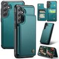 Samsung Galaxy S24 Caseme C22 Hoesje RFID-kaart portemonnee - Groen