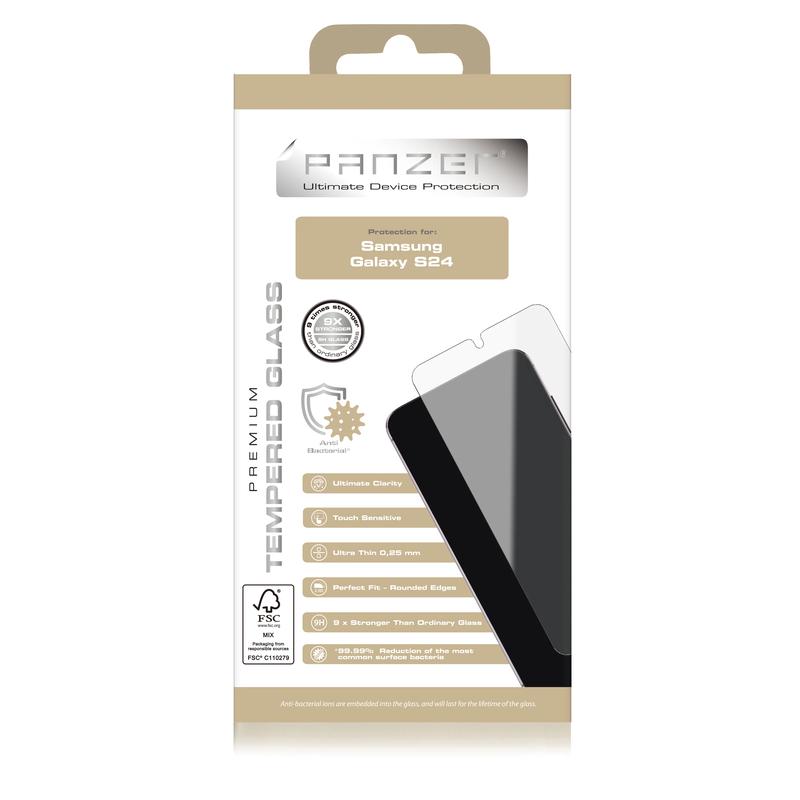 Samsung Galaxy S Panzer Premium Full Fit Glazen Screenprotector H