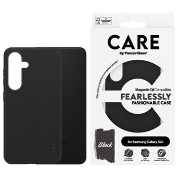 Samsung Galaxy S24 PanzerGlass Care Fearlessly Fashionable Hoesje - MagSafe Compatibel - Zwart