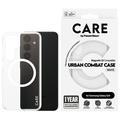 Samsung Galaxy S24 PanzerGlass Care Transparent Urban Combat Hoesje - MagSafe compatibel - Wit