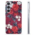 Samsung Galaxy S24+ TPU-hoesje - Vintage Bloemen