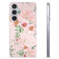 Samsung Galaxy S24+ TPU-hoesje - Aquarel Bloemen