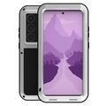 Samsung Galaxy S24 Ultra Love Mei Powerful Hybride Hoesje - Zilver