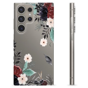 Samsung Galaxy S24 Ultra TPU-hoesje - Herfstbloemen