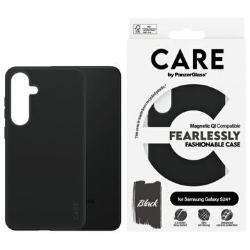 Samsung Galaxy S24+ PanzerGlass Care Fearlessly Fashionable Hoesje - MagSafe Compatibel - Zwart