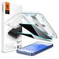 Samsung Galaxy S24+/S25+ Spigen Glas.tR Ez Fit Privacy Glazen Screenprotector - 9H - 2 St.