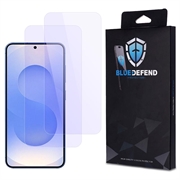 Samsung Galaxy S25 BlueDefend Anti-Blue Light Glazen Screenprotector - 2 stuks.