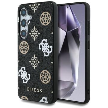 Samsung Galaxy S25 Guess 4G Printed Colored Peony Pattern MagSafe Hoesje