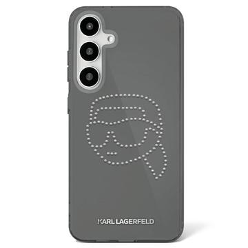 Samsung Galaxy S25 Karl Lagerfeld Rhinestones Karl Head Logo Hoesje