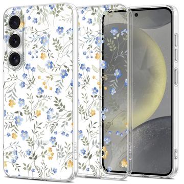 Samsung Galaxy S25 Tech-Protect FlexAir TPU Hoesje - Lentebloemen