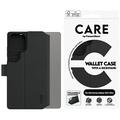 Samsung Galaxy S25 Ultra PanzerGlass Care Feature Portemonnee Hoesje met Kickstand - Zwart