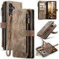 Samsung Galaxy S25+ Caseme C30 Multifunctioneel Portemonnee Hoesje - Bruin