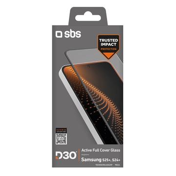 Samsung Galaxy S25+/S24+ SBS D3O Active Full Cover Glazen Screenprotector met frame