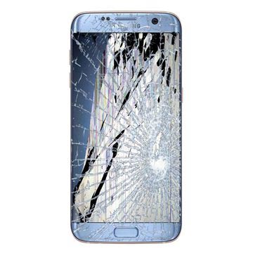 Samsung Galaxy S7 Edge LCD en Touch Screen Reparatie (GH97-18533G) - Blauw