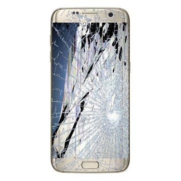 Samsung Galaxy S7 Edge LCD en Touch Screen Reparatie (GH97-18533C) - Goud