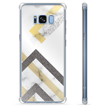 Samsung Galaxy S8 Hybrid Case - Abstract Marmer