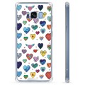 Samsung Galaxy S8+ Hybride Hoesje - Harten