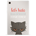 Samsung Galaxy Tab A7 10.4 (2020) TPU-hoesje - Angry Cat