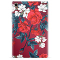 Samsung Galaxy Tab A7 10.4 (2020) TPU Hoesje - Vintage Bloemen