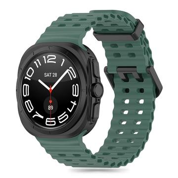 Samsung Galaxy Watch Ultra Tech-Protect Iconband Pro TPU-riem - 47mm - Legergroen