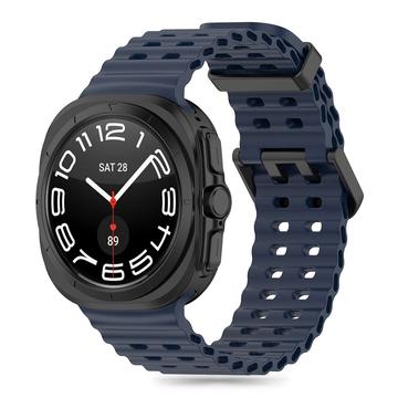 Samsung Galaxy Watch Ultra Tech-Protect Iconband Pro TPU-riem - 47mm - Middernacht Blauw