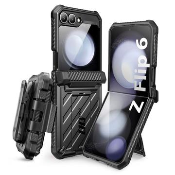 Samsung Galaxy Z Flip6 Supcase Unicorn Beetle Pro Hybride Hoesje- Zwart