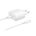 Samsung USB-C snelle reislader EP-TA845EWE - 45W - Bulk - Wit