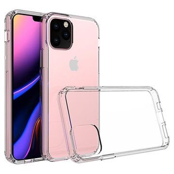 Krasbestendig iPhone 11 Pro Max Hybrid Case - Doorzichtig