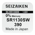 Seizaiken 390 SR1130SW Zilveroxide Batterij - 1.55V