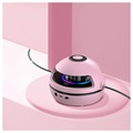 Touwtjespringen Machine met Bluetooth Speaker en LED Licht - Roze